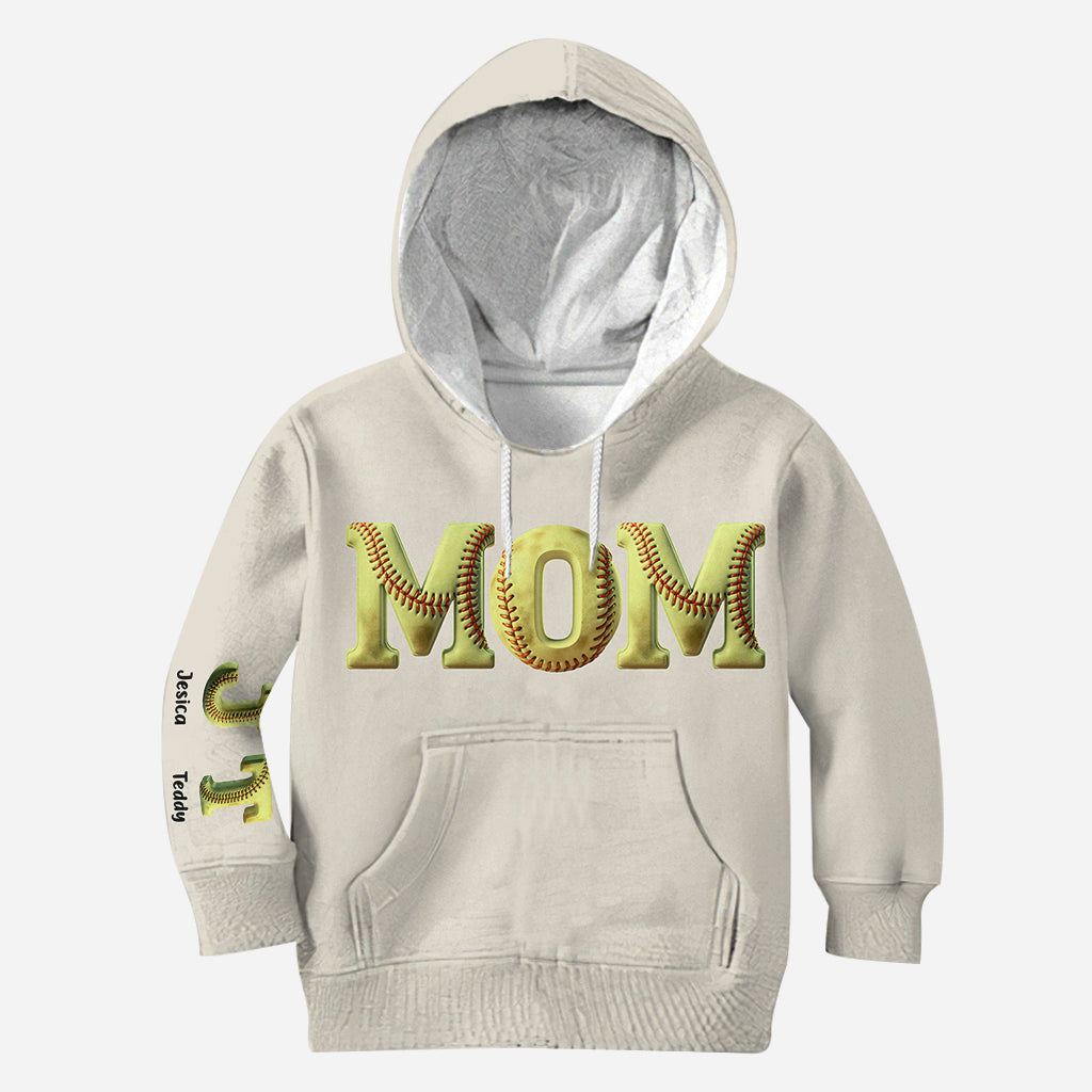 Solfball Mom - Personalized Softball All Over Shirt