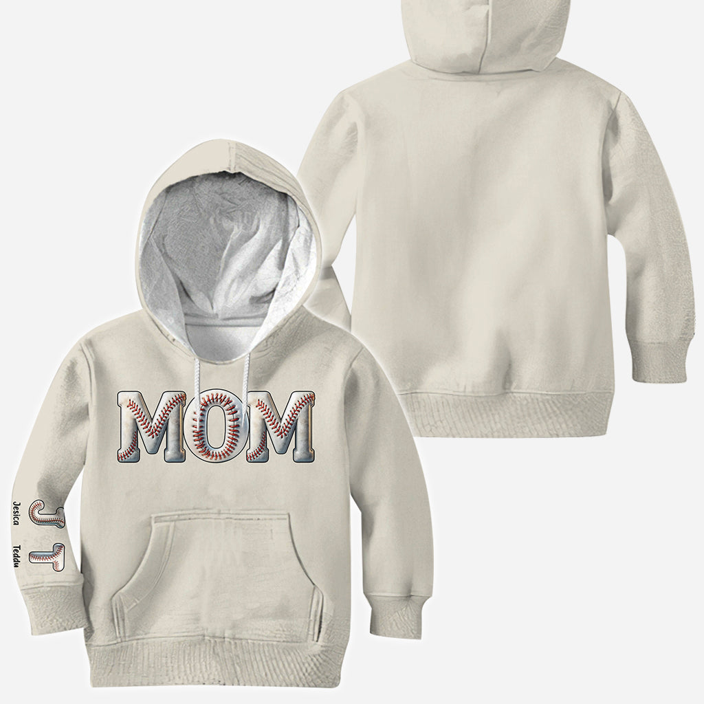 Baseball Mom - Personalized Baseball All Over Shirt