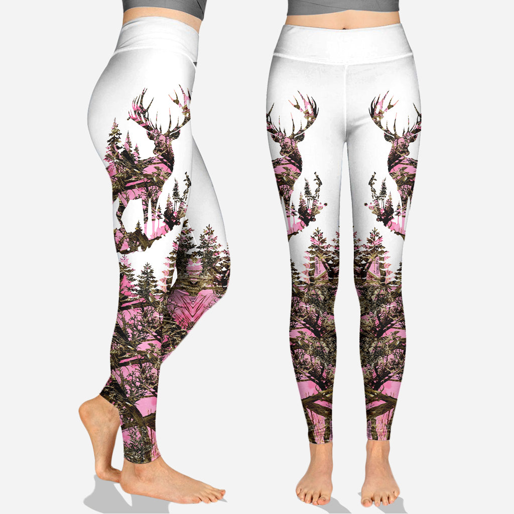 Country Girl - Personalized Hunting Hollow Tank Top and Leggings