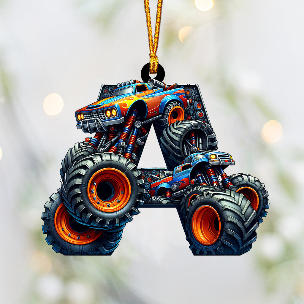 Strong Cars - Personalized Kid Ornament