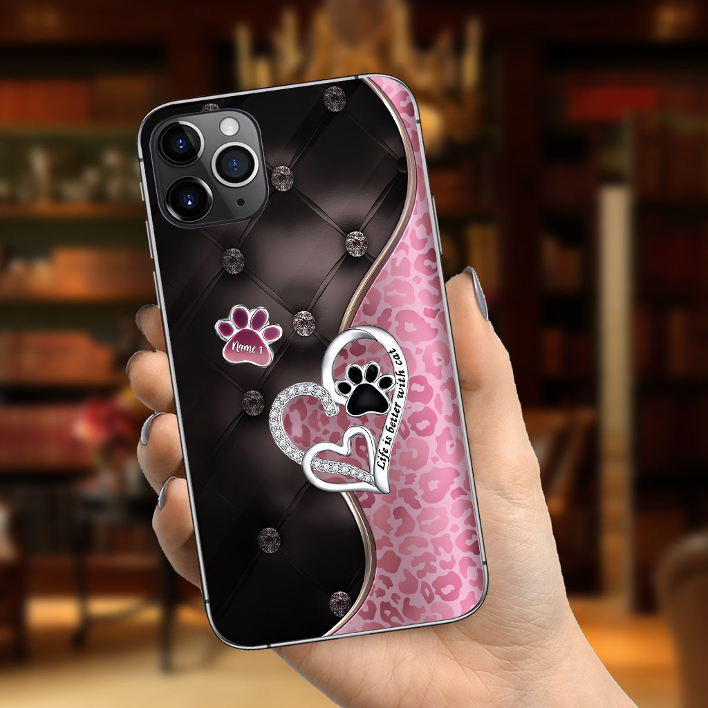 Cat Mom - Personalized Cat Phone Case