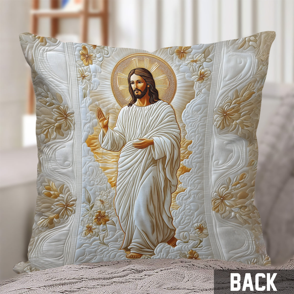 Faith Hope Love - Christian Throw Pillow