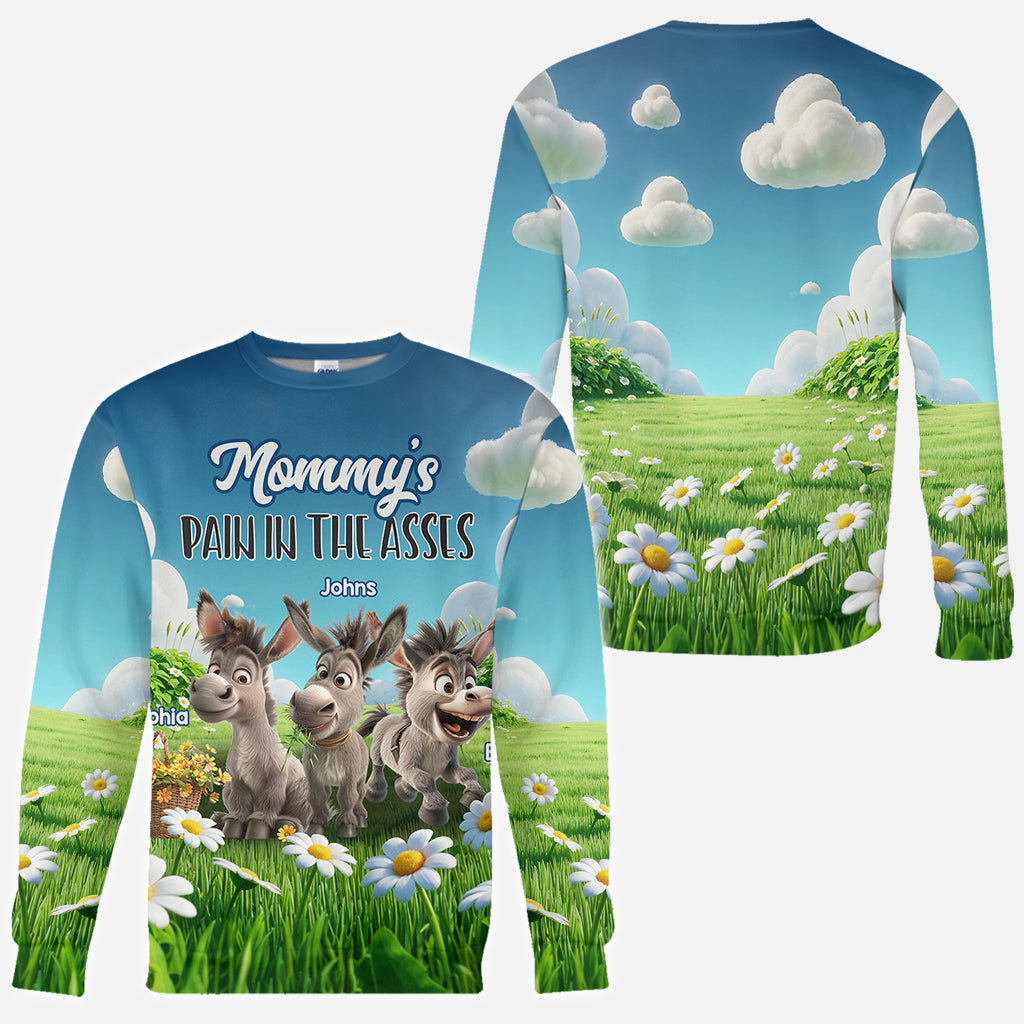 Pain In The Asses - Personalized Mother All Over Shirt