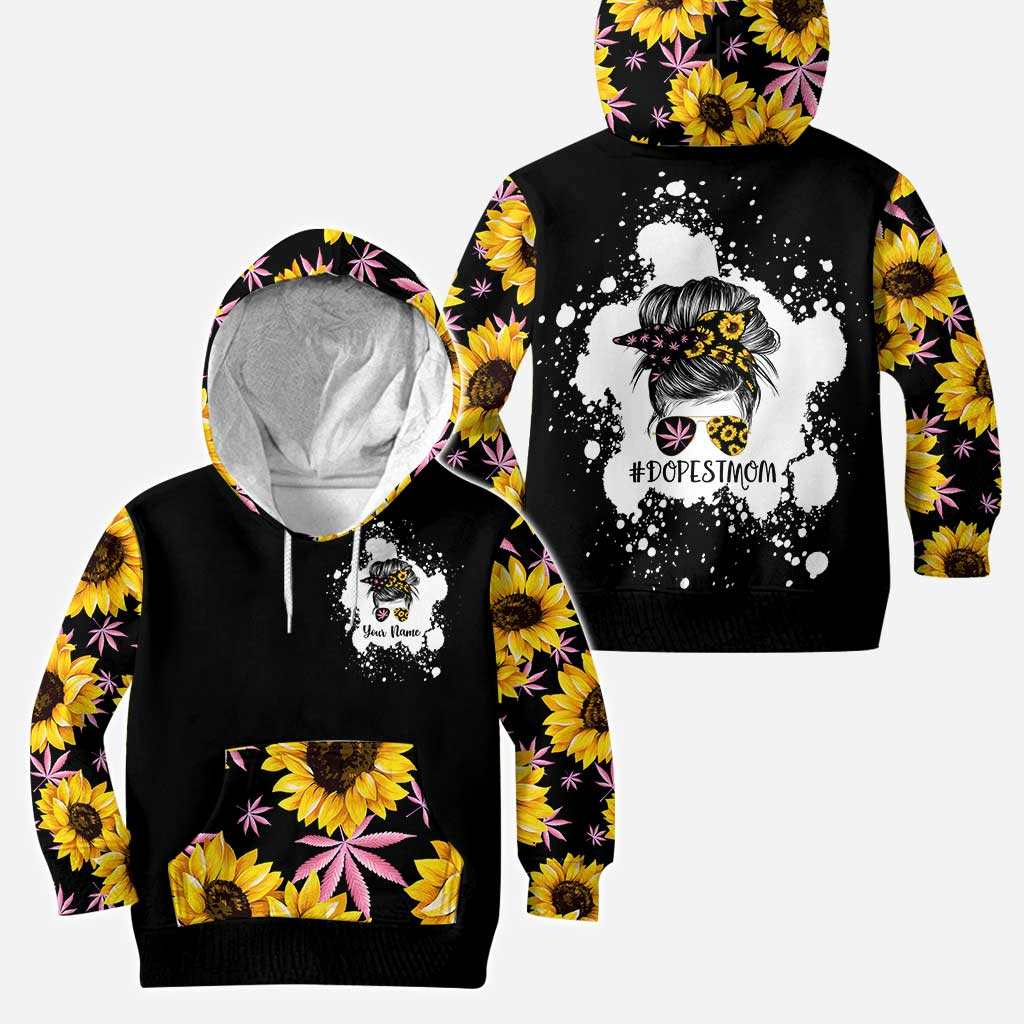 Dopest Mom - Personalized Weed Hoodie and Leggings