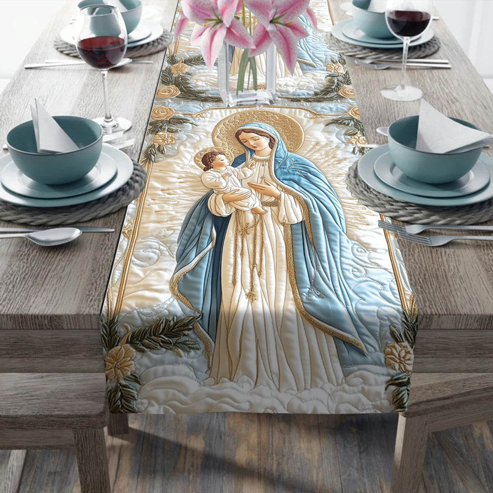 Mother Of God - Christian Table Runner