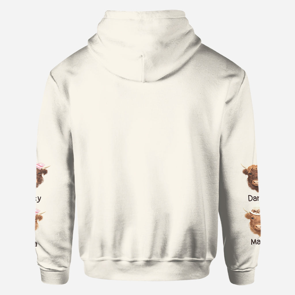 This Mama Loves Her Herd - Personalized Mother All Over Shirt