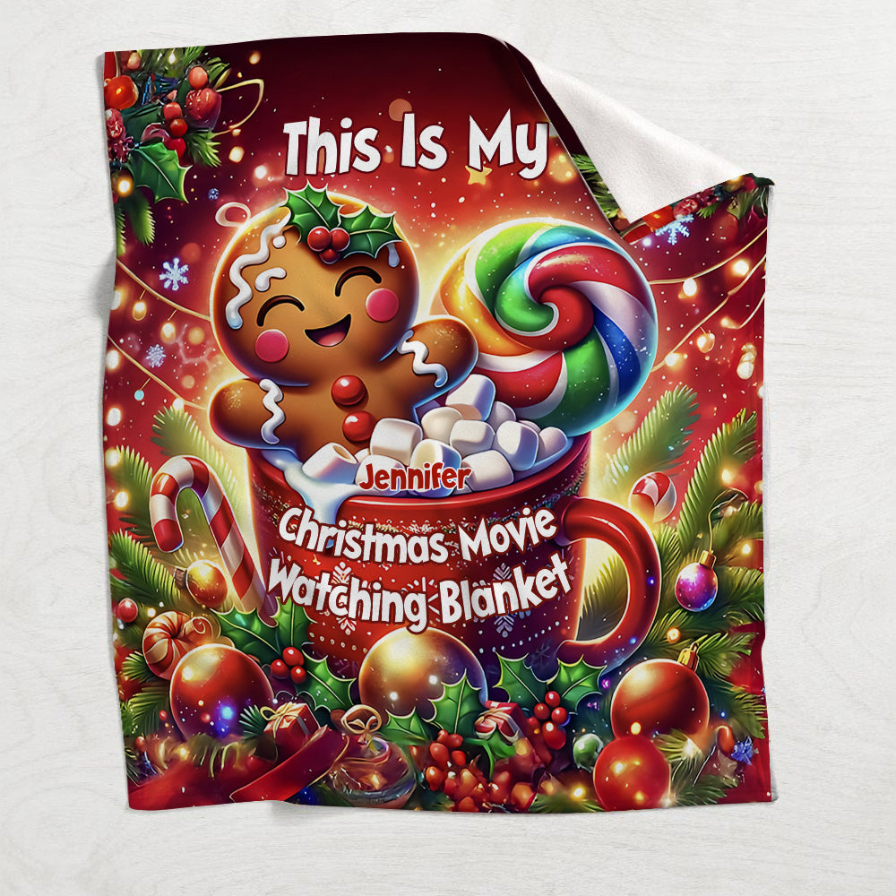 Movie Watching Blanket - Personalized Blanket