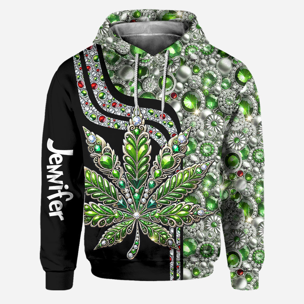 Stunning Leaf - Personalized Weed Hoodie and Leggings