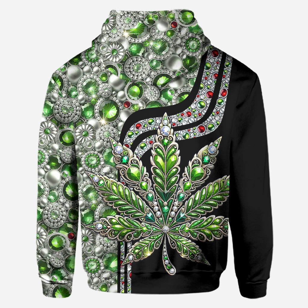 Stunning Leaf - Personalized Weed Hoodie and Leggings