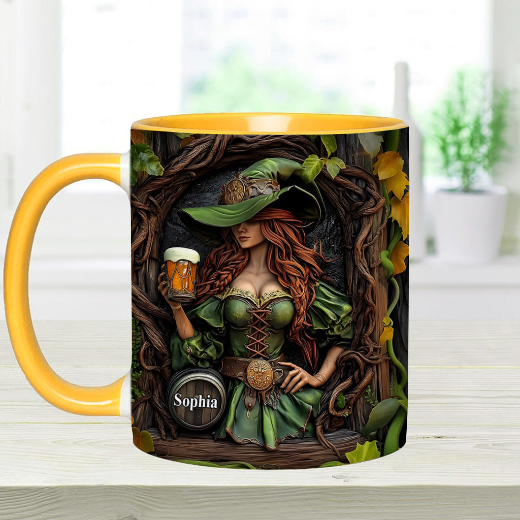 Witch of Beer - Personalized Beer Accent Mug