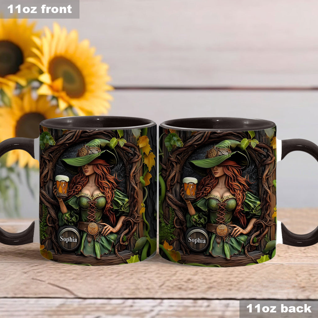 Witch of Beer - Personalized Beer Accent Mug