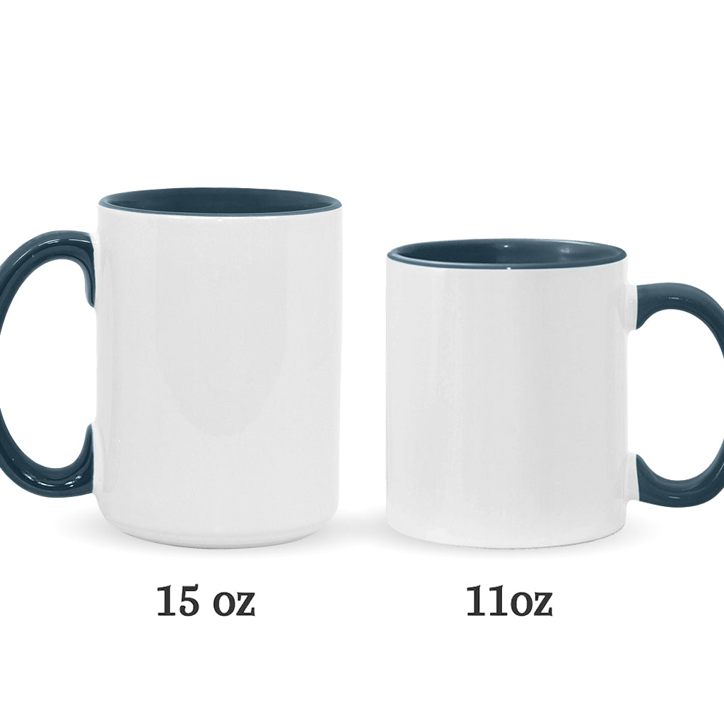 It's Being Better - Personalized Hockey Accent Mug