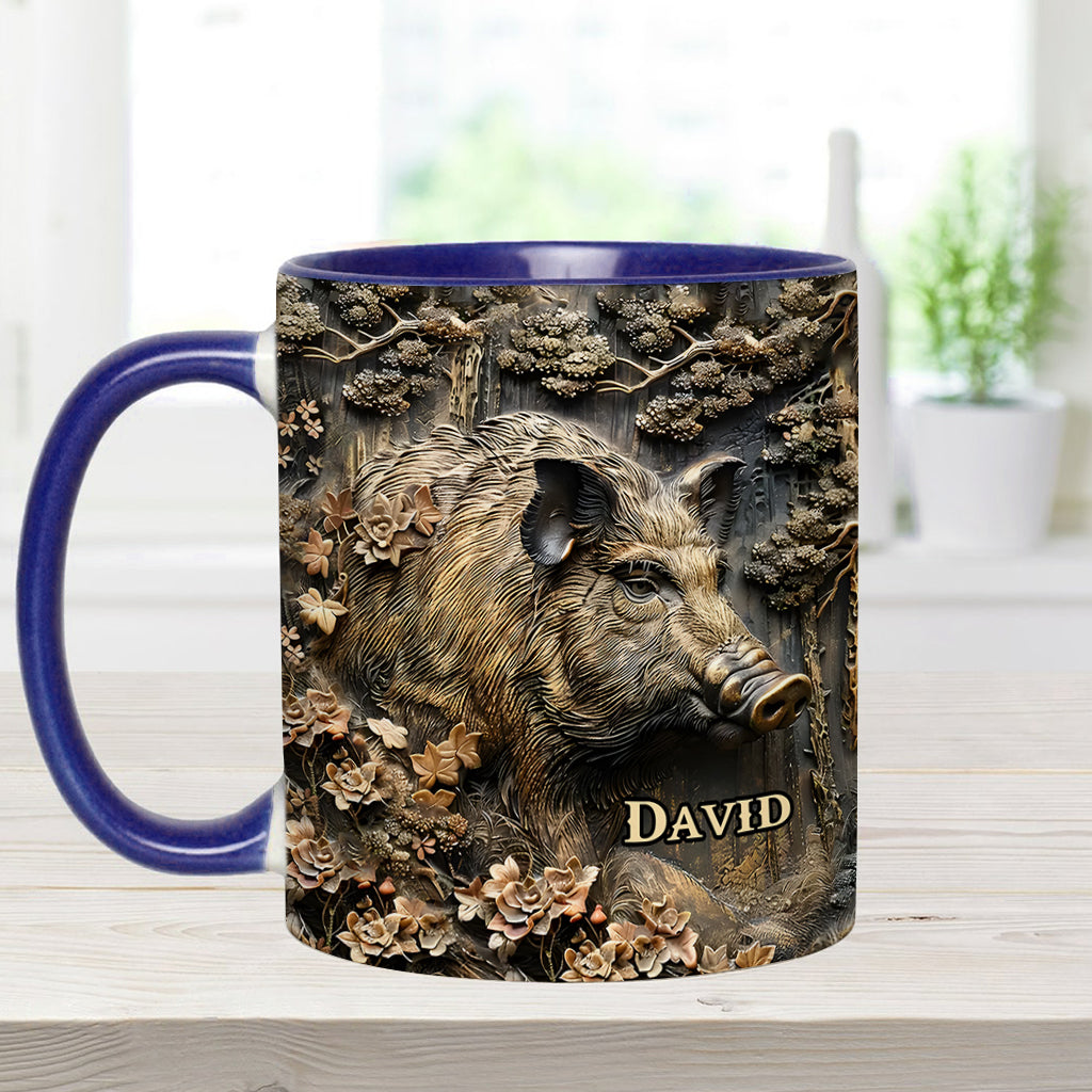 Any Name - Personalized Hunting Accent Mug