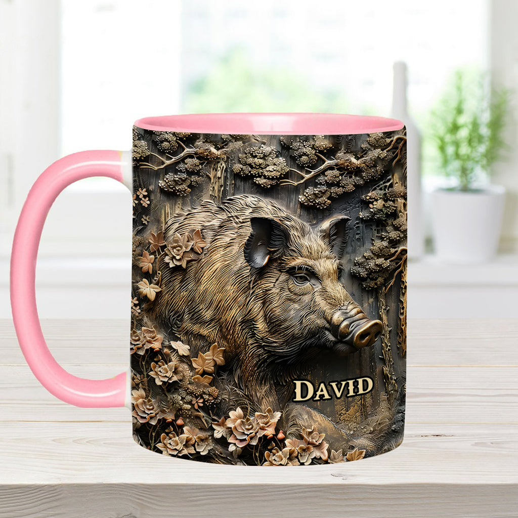Any Name - Personalized Hunting Accent Mug