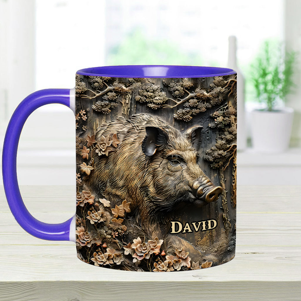 Any Name - Personalized Hunting Accent Mug