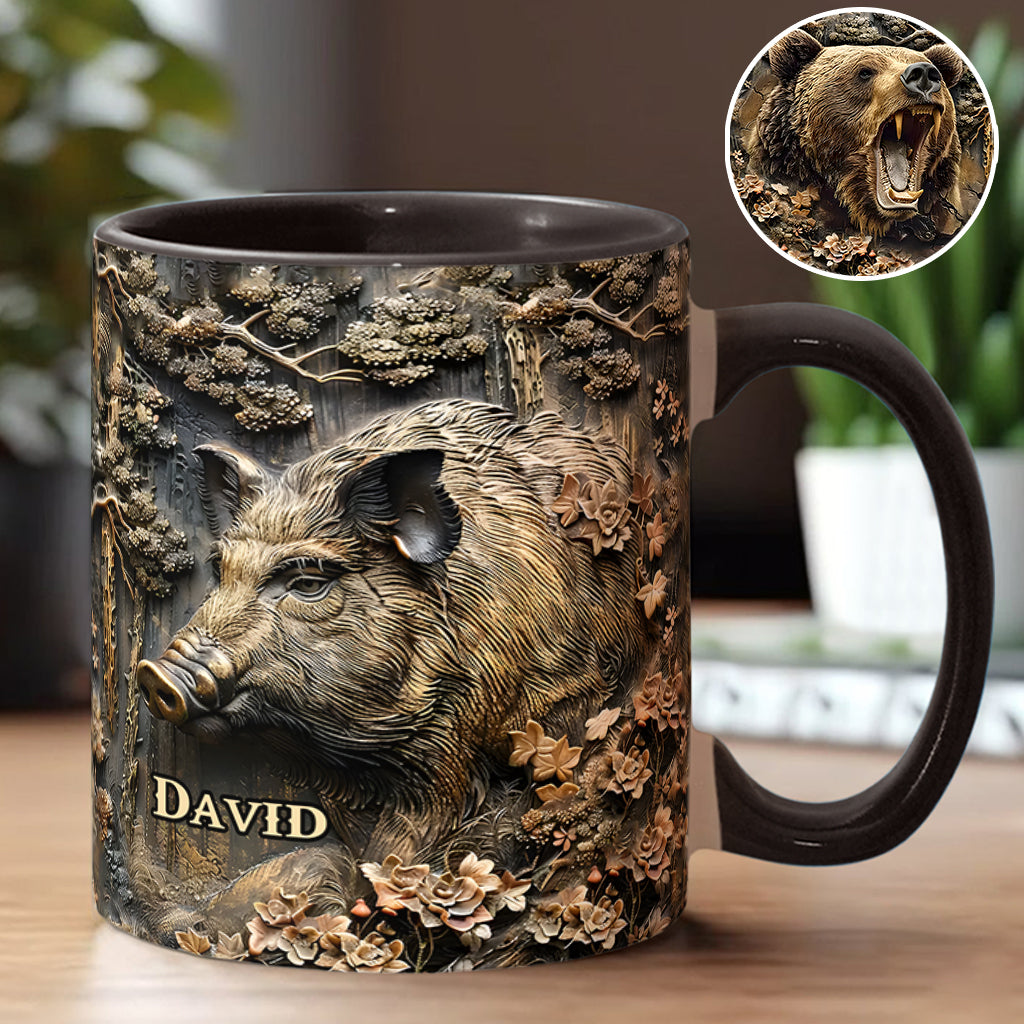 Any Name - Personalized Hunting Accent Mug