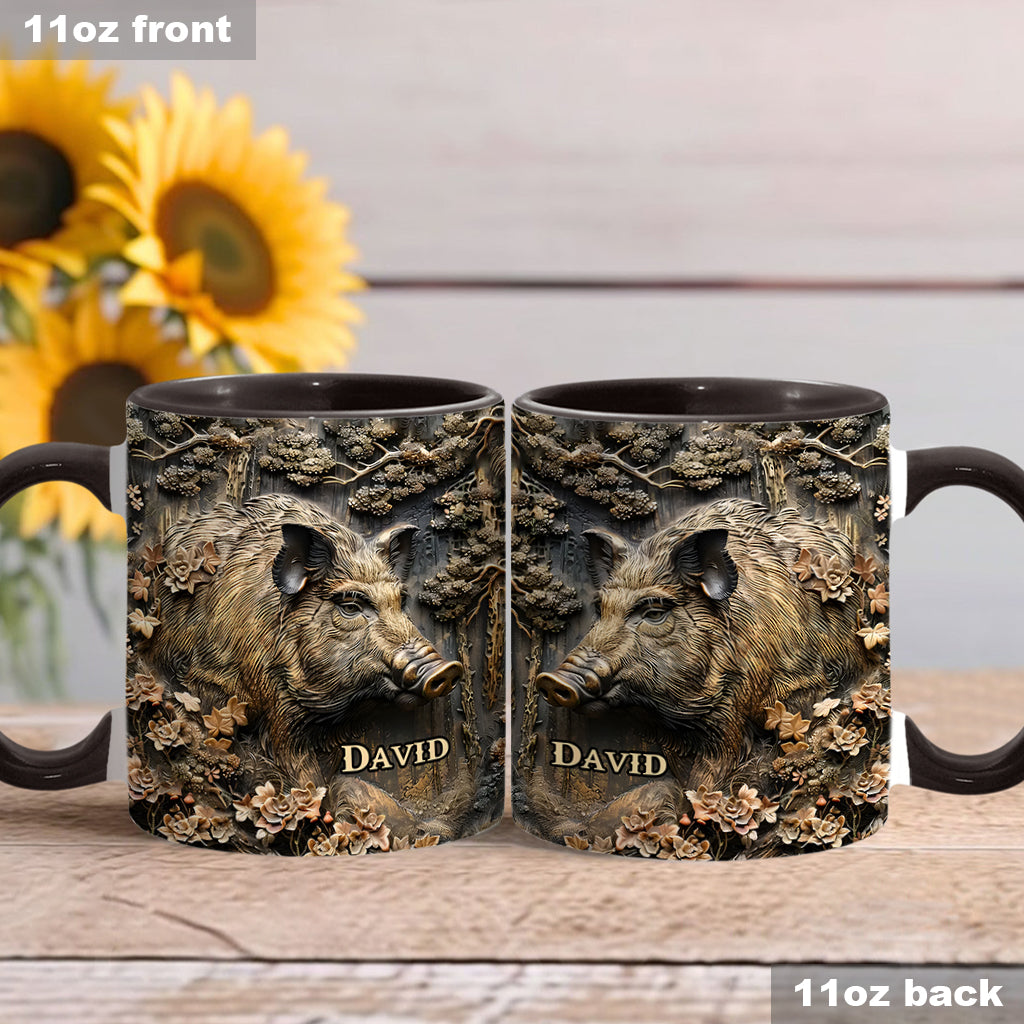 Any Name - Personalized Hunting Accent Mug