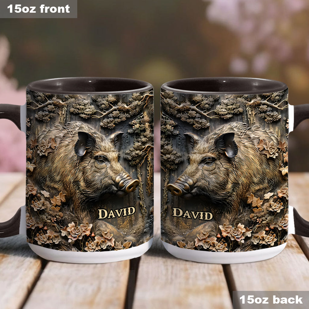 Any Name - Personalized Hunting Accent Mug