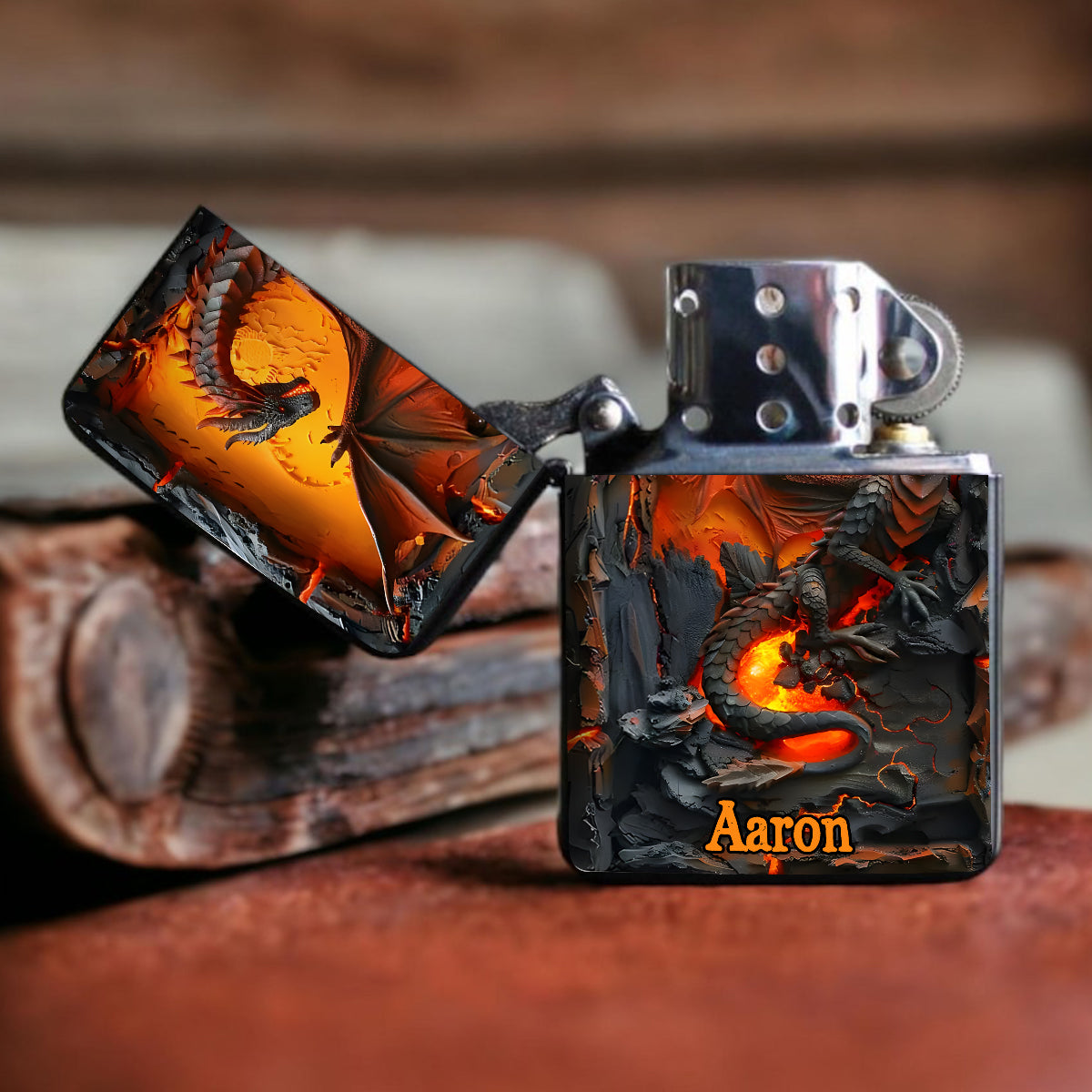 Fire Dragon - Personalized Dragon Lighter