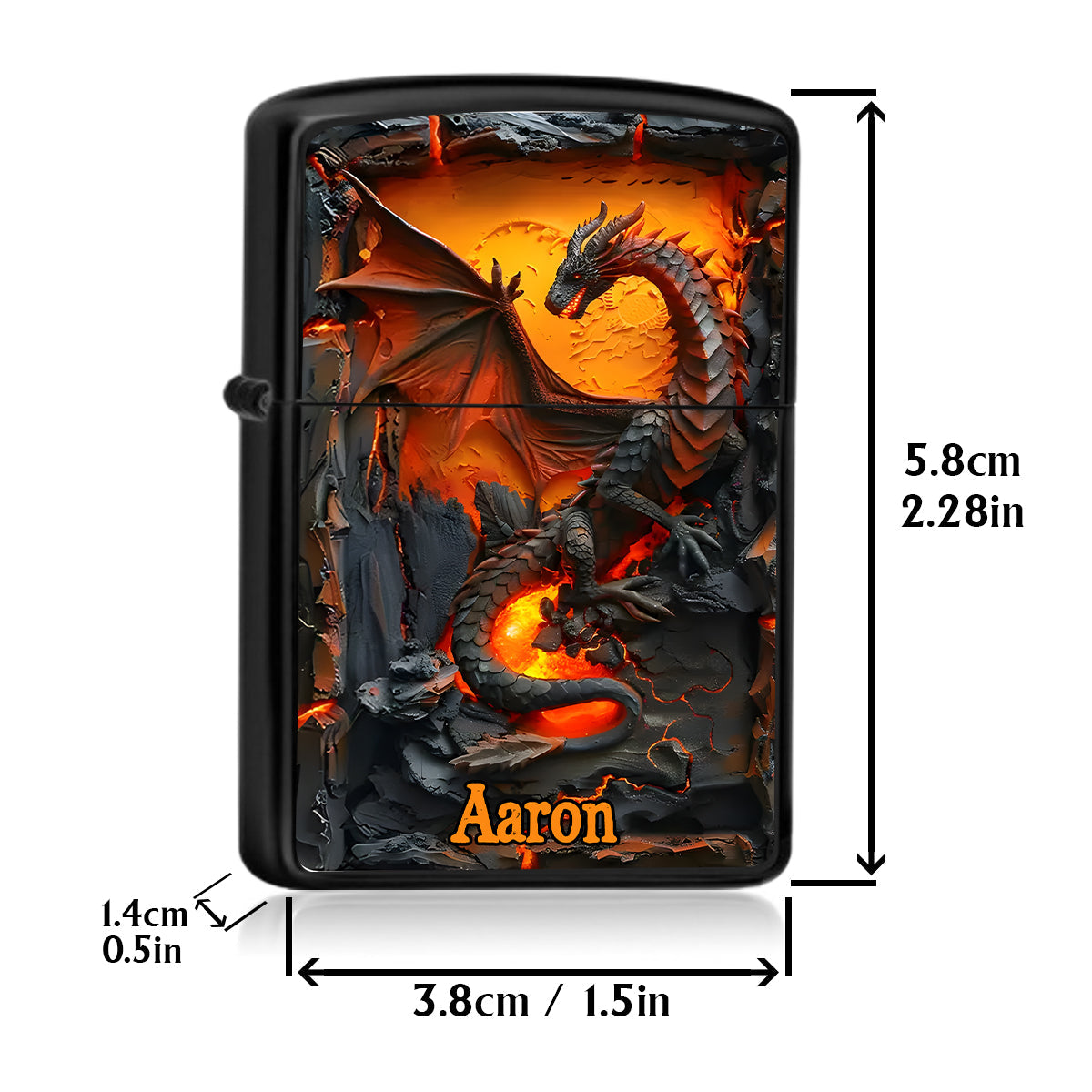Fire Dragon - Personalized Dragon Lighter