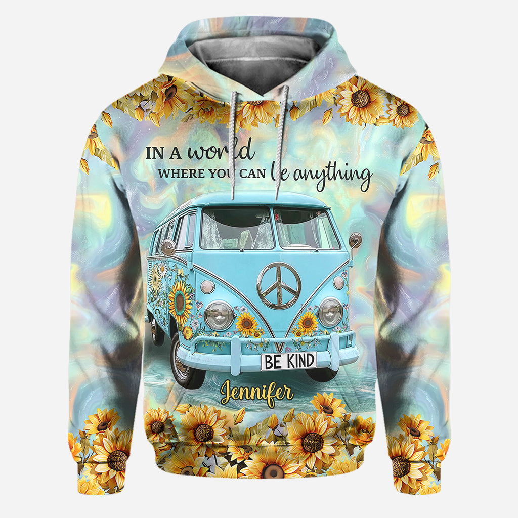 Be Kind - Personalized Hippie Hoodie and Leggings