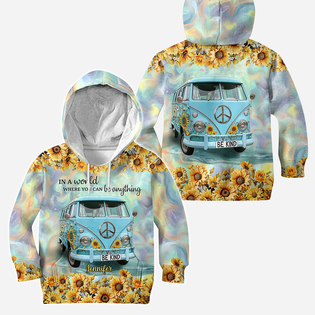 Be Kind - Personalized Hippie Hoodie and Leggings