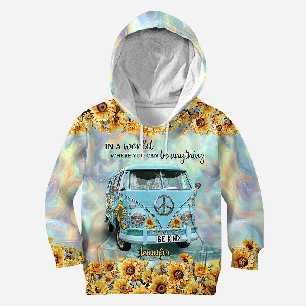 Be Kind - Personalized Hippie Hoodie and Leggings