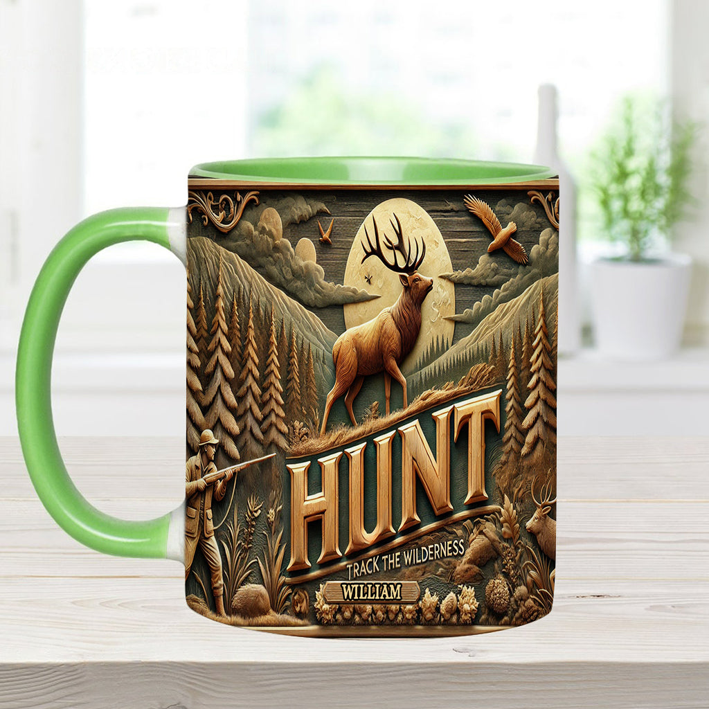 Love Hunting - Personalized Hunting Accent Mug