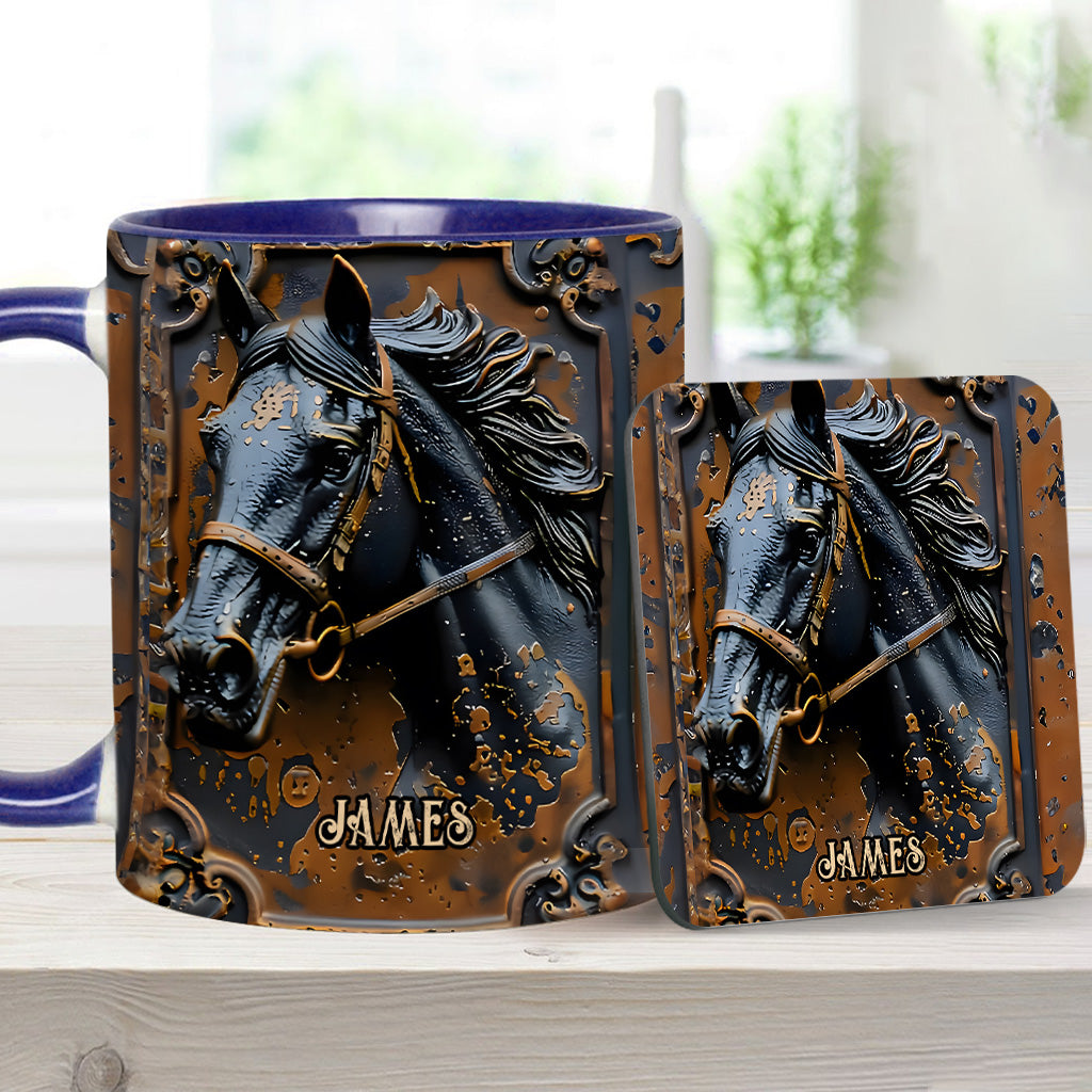 Beautiful Horse - Personalized Horse Accent Mug