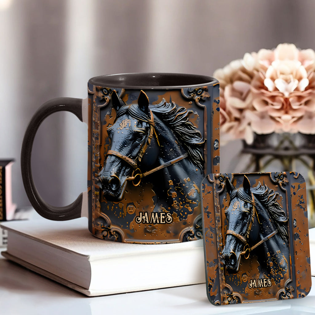 Beautiful Horse - Personalized Horse Accent Mug