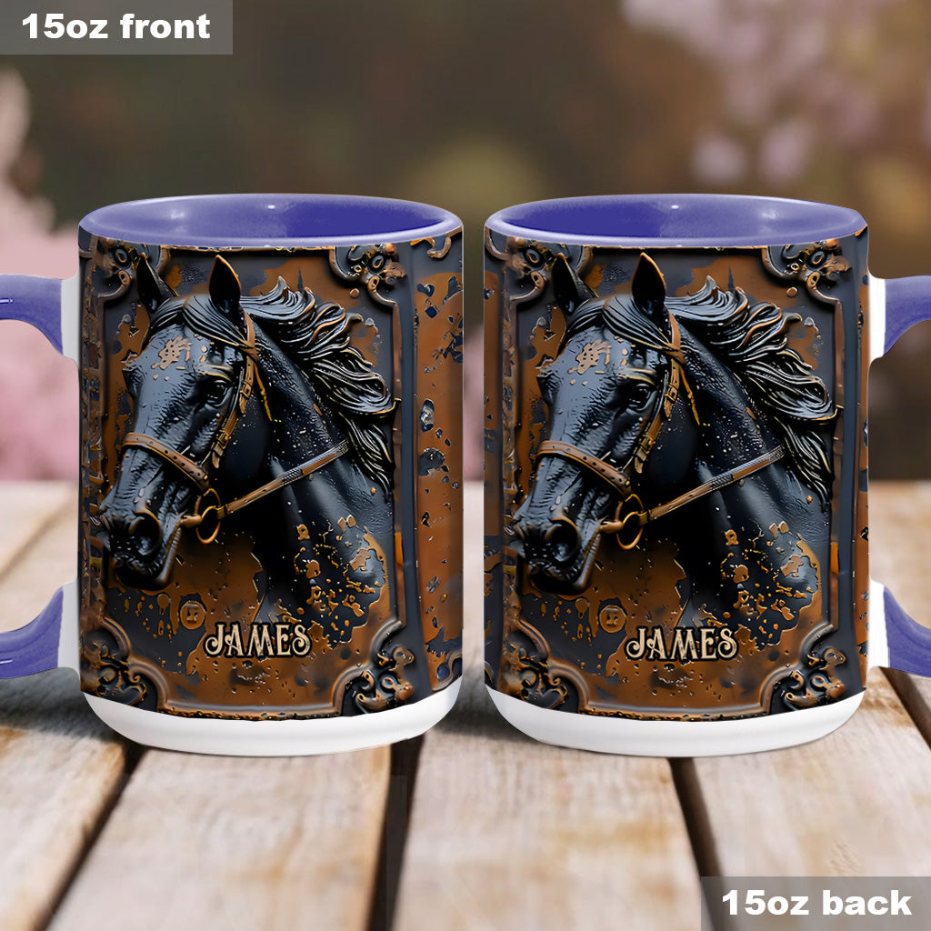 Beautiful Horse - Personalized Horse Accent Mug