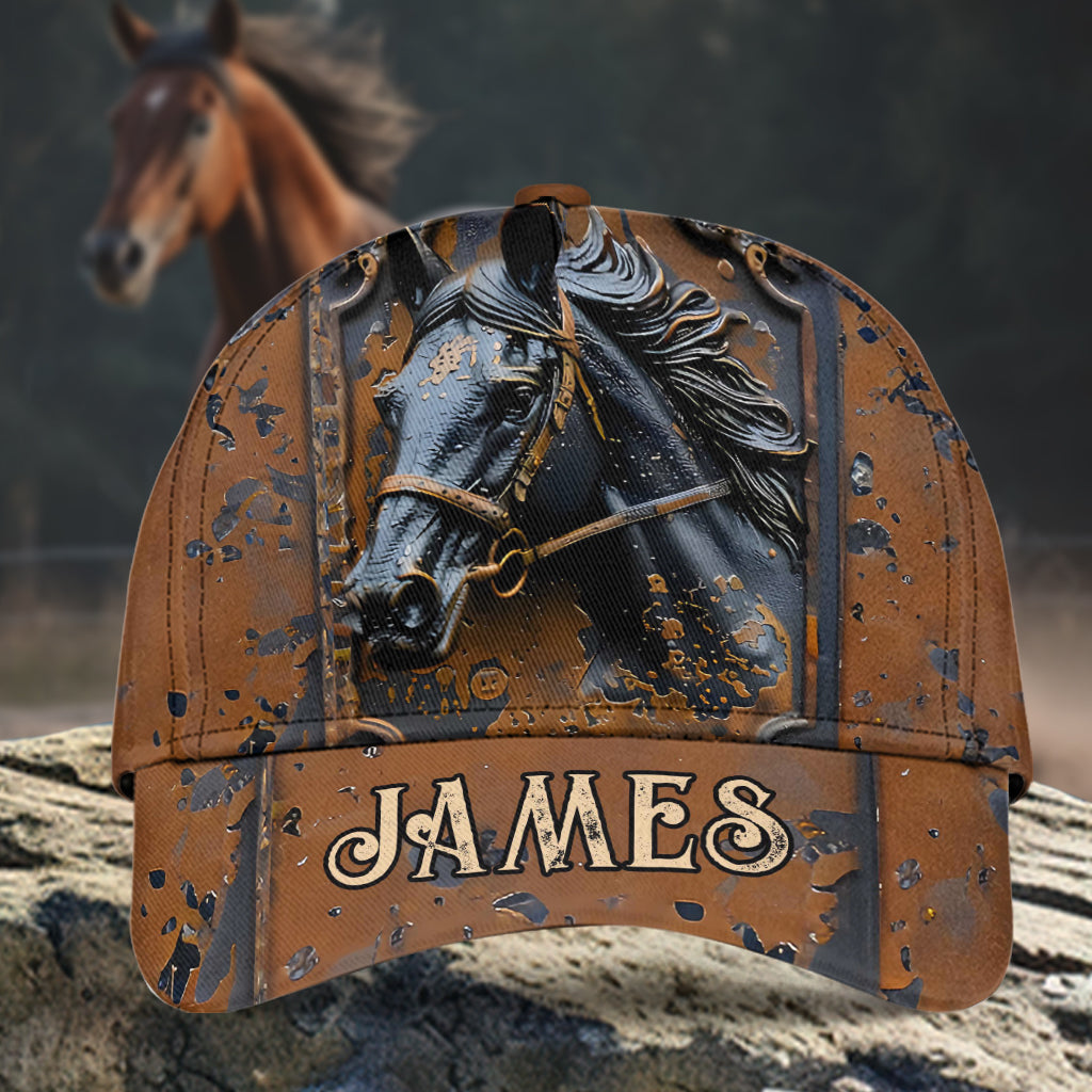 Beautiful Horse - Personalized Horse Classic Cap