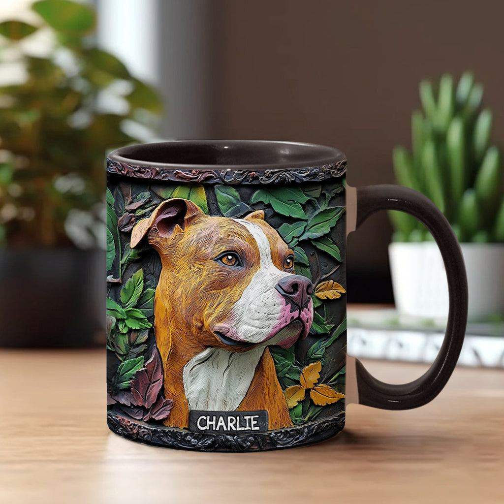 Friend - Personalized Dog Accent Mug