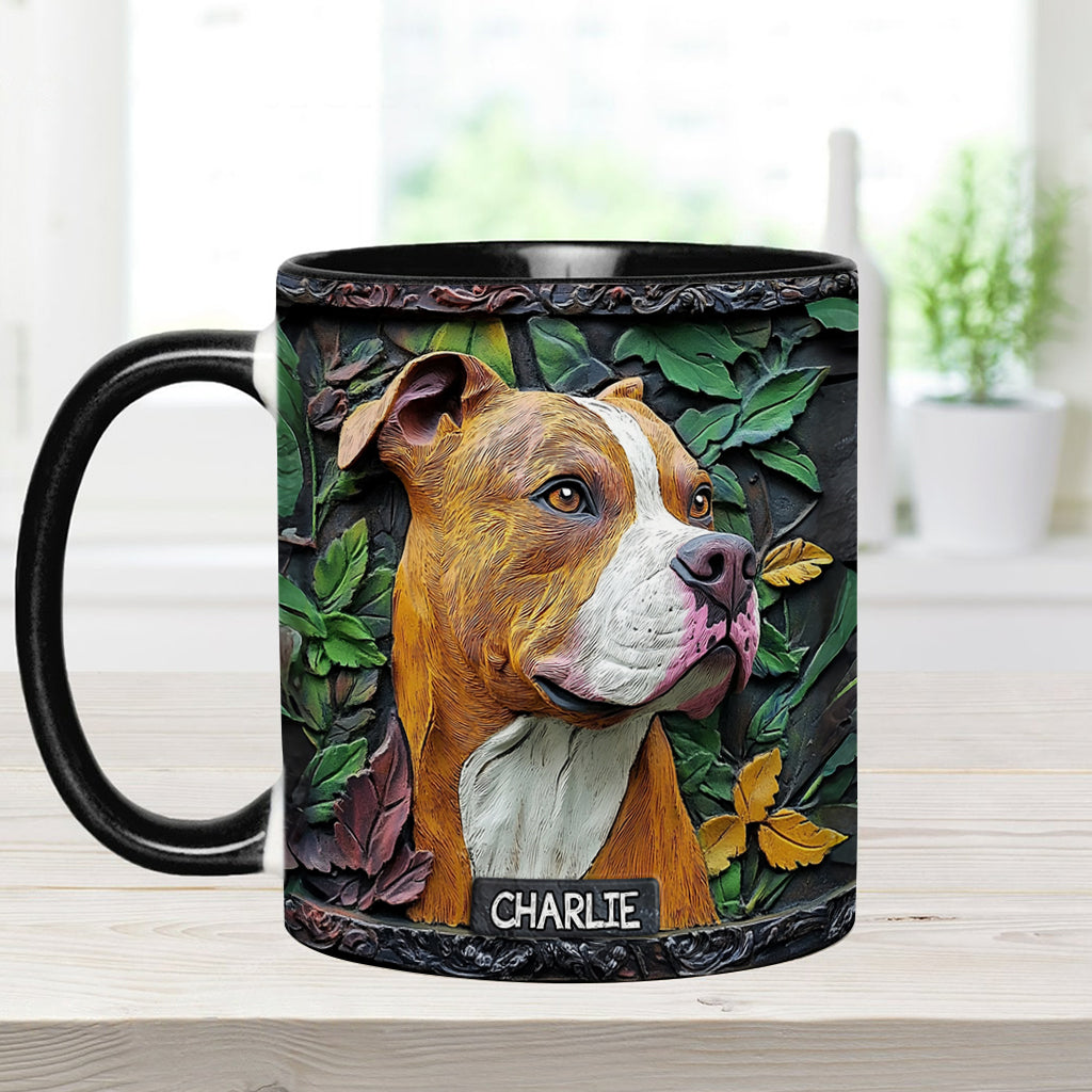Friend - Personalized Dog Accent Mug