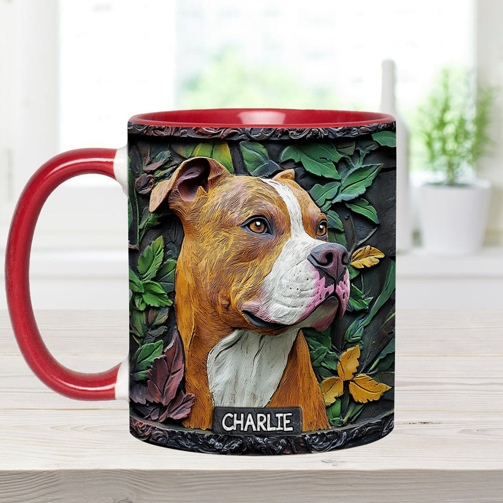 Friend - Personalized Dog Accent Mug