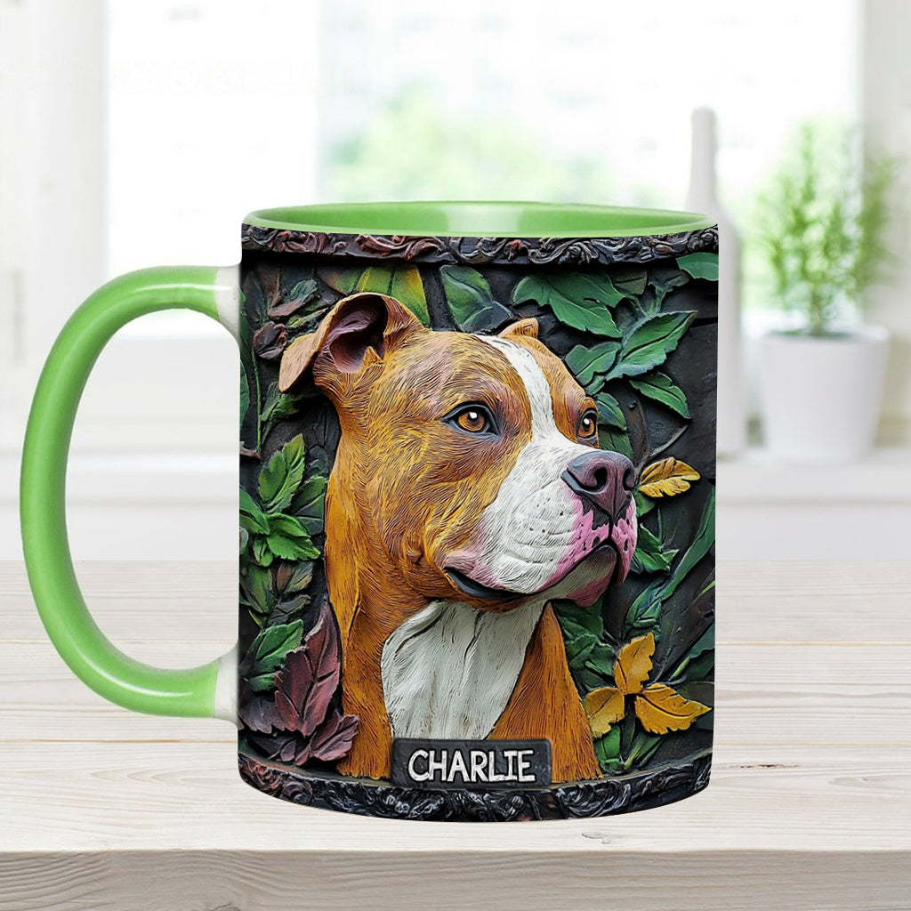 Friend - Personalized Dog Accent Mug