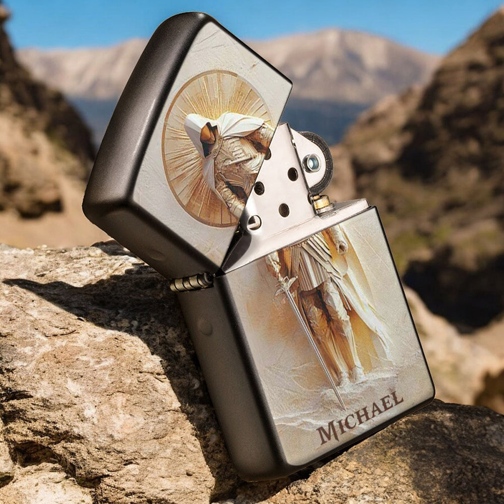 The Lord Is My Light - Personalized Christian Lighter