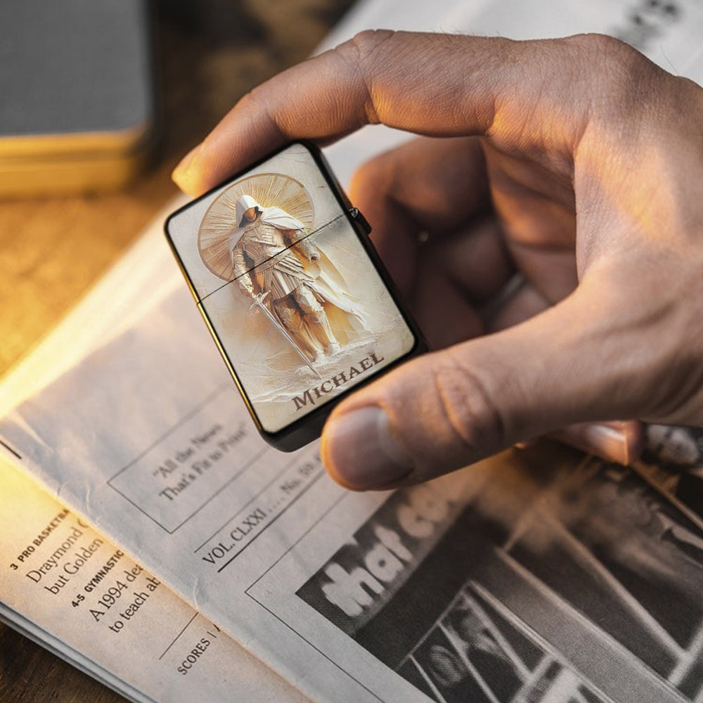 The Lord Is My Light - Personalized Christian Lighter