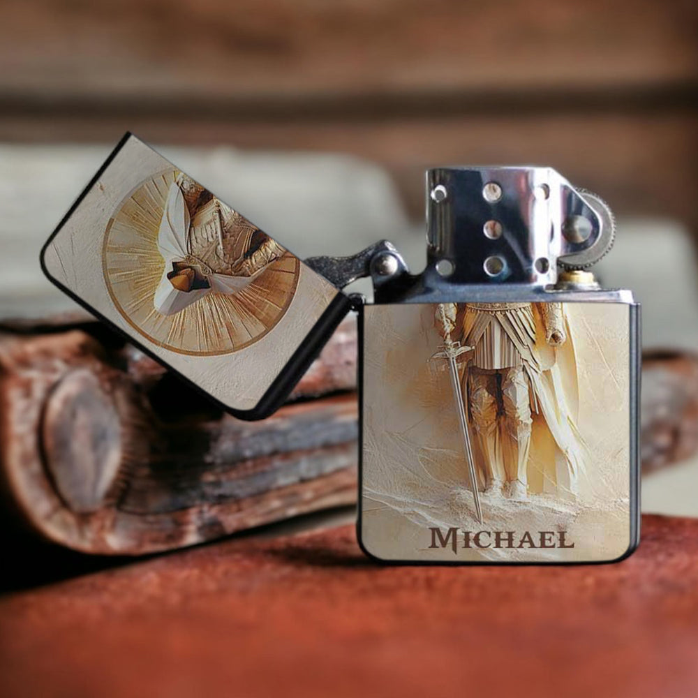 The Lord Is My Light - Personalized Christian Lighter