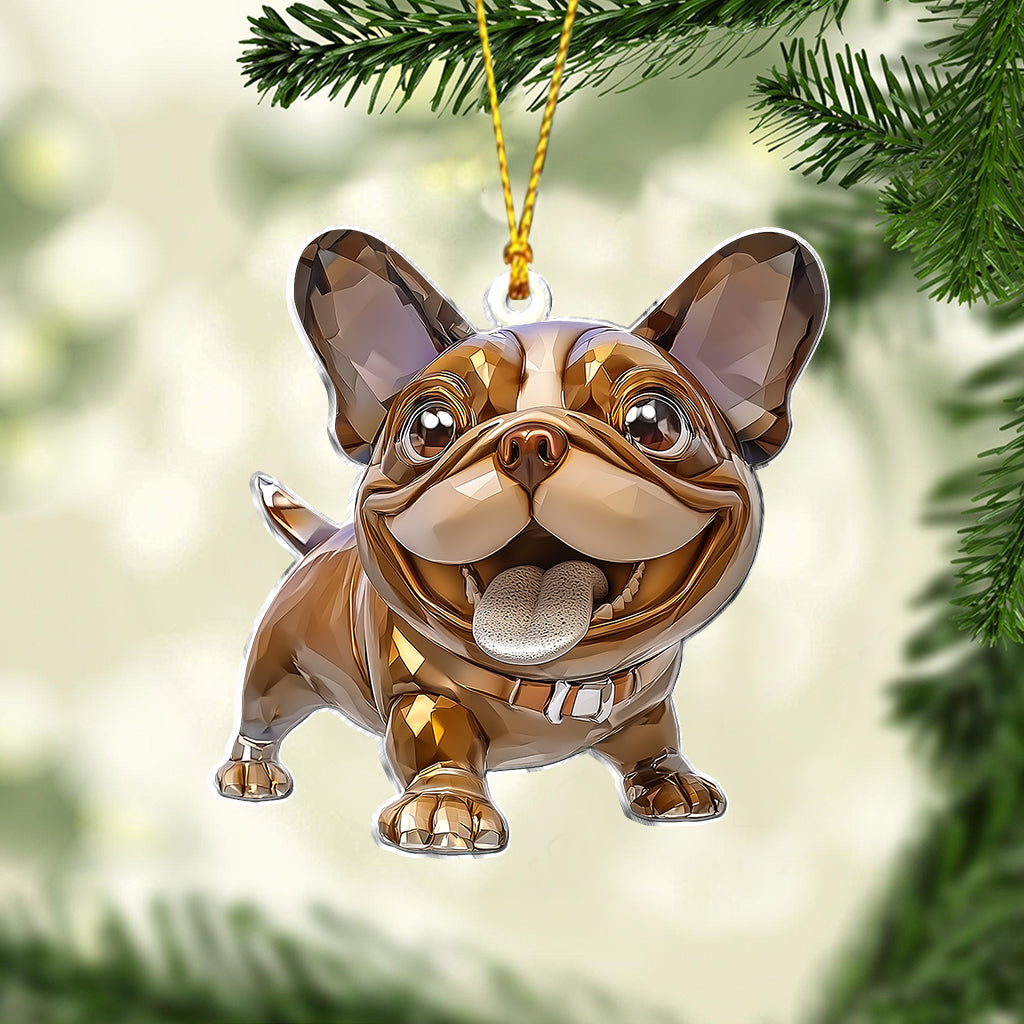 Funny Dogs - Personalized Dog Ornament