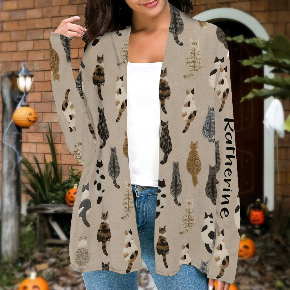 Love Cats - Personalized Cat Cardigan