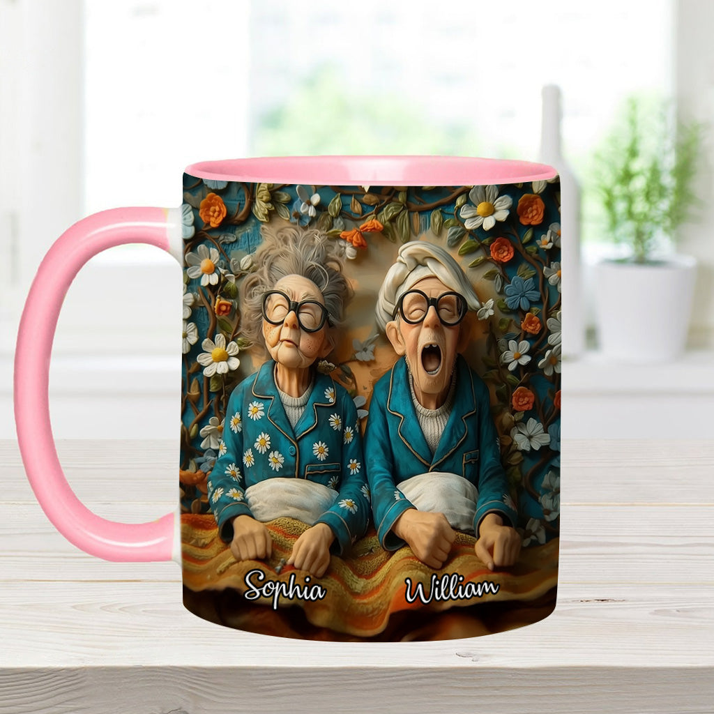 Annoying Each Other For Years & Still Going Strong - Personalized Couple Accent Mug