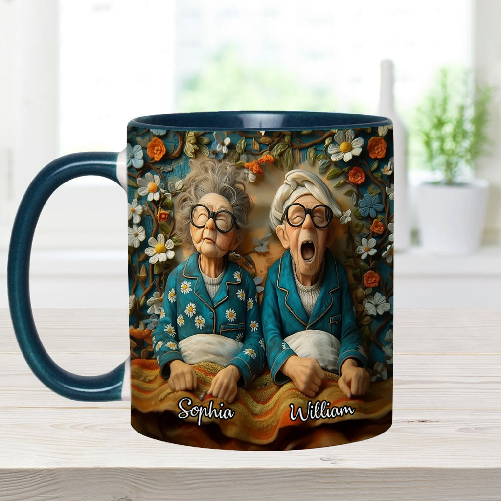 Annoying Each Other For Years & Still Going Strong - Personalized Couple Accent Mug