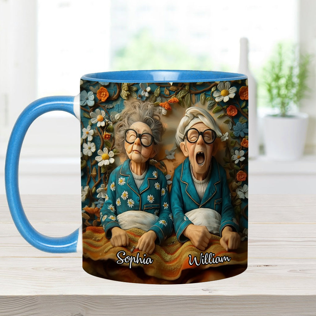 Annoying Each Other For Years & Still Going Strong - Personalized Couple Accent Mug