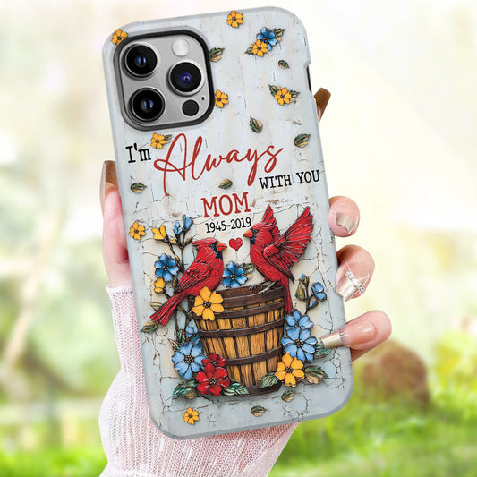 Those We Love Don't Go Away - Personalized Memorial Full Print Phone Case
