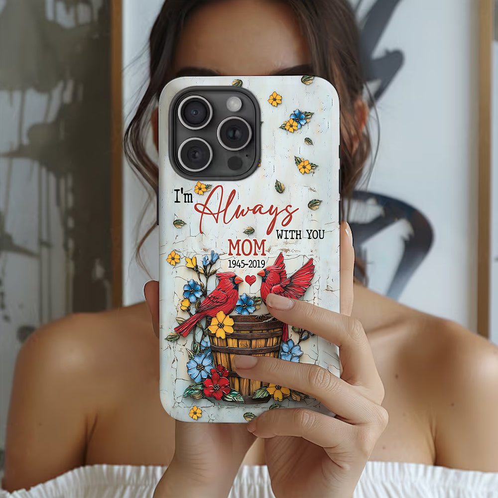 Those We Love Don't Go Away - Personalized Memorial Full Print Phone Case