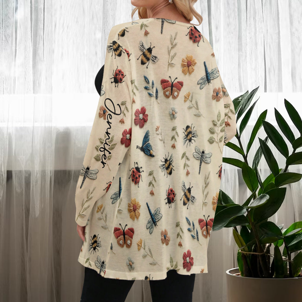 And Into The Garden I Go - Personalized Gardening Cardigan