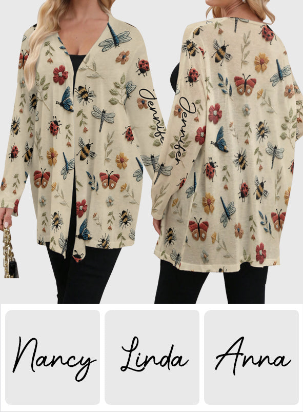 And Into The Garden I Go - Personalized Gardening Cardigan