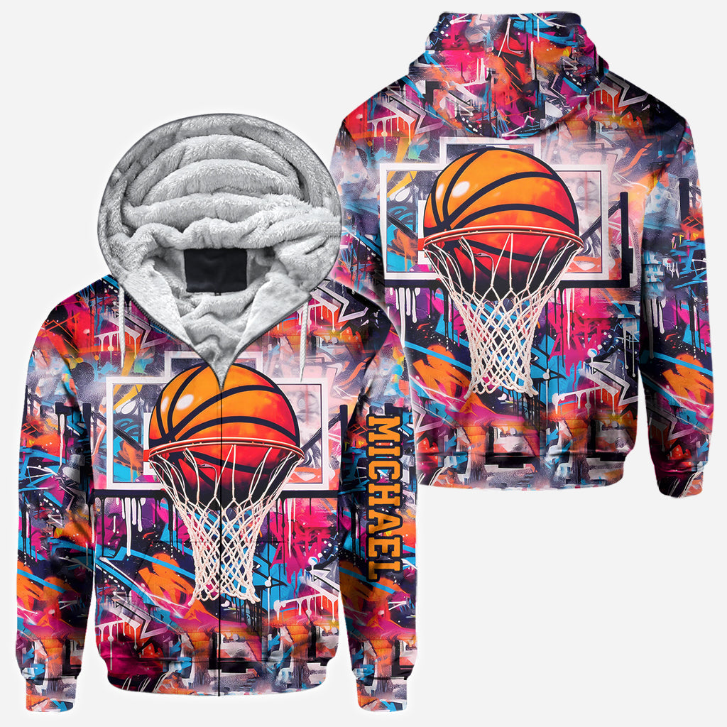 Cool Basketball Design - Personalized Basketball All Over Shirt