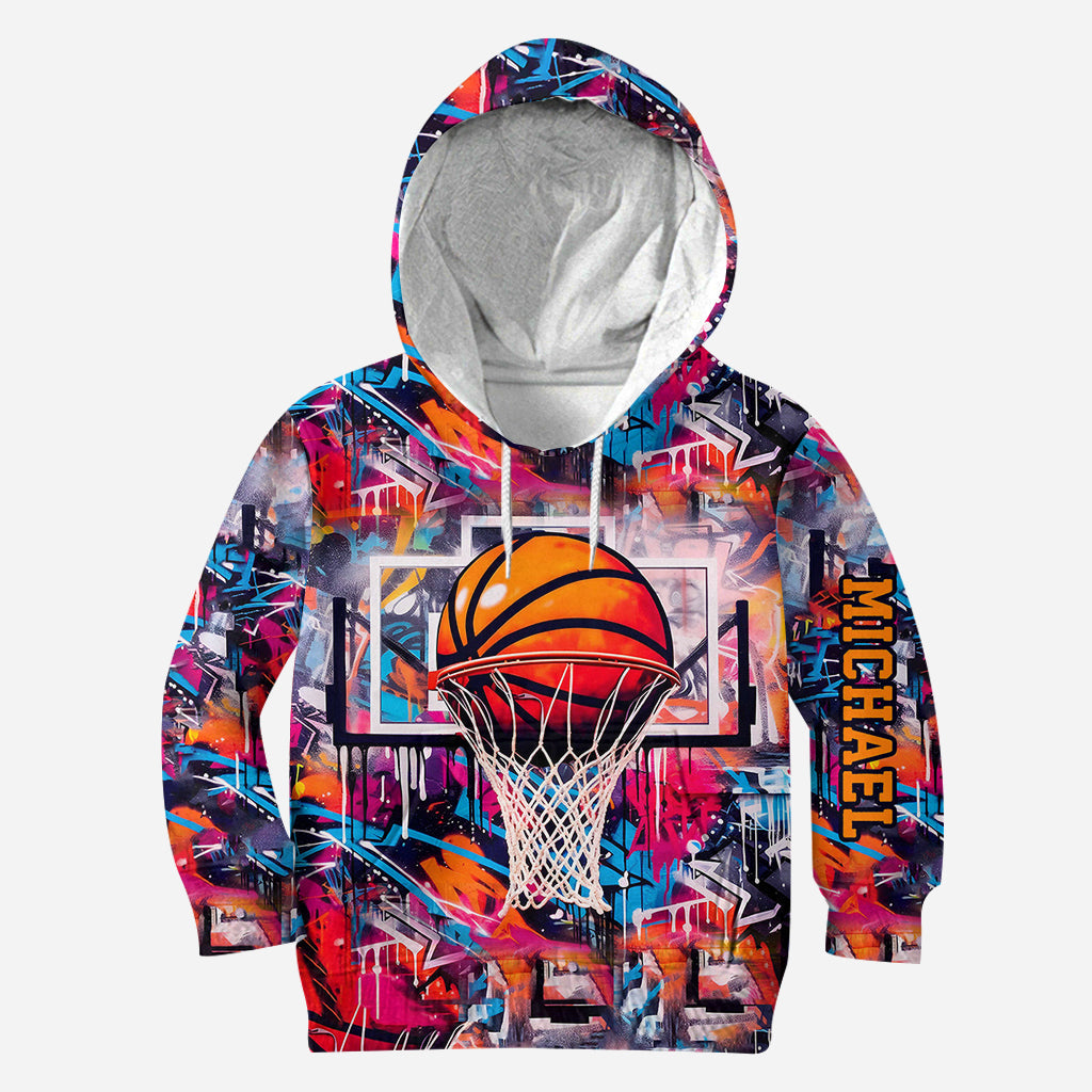 Cool Basketball Design - Personalized Basketball All Over Shirt